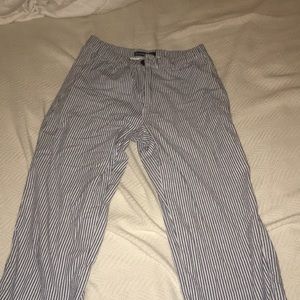 Brandy Melville Blue Striped Pants